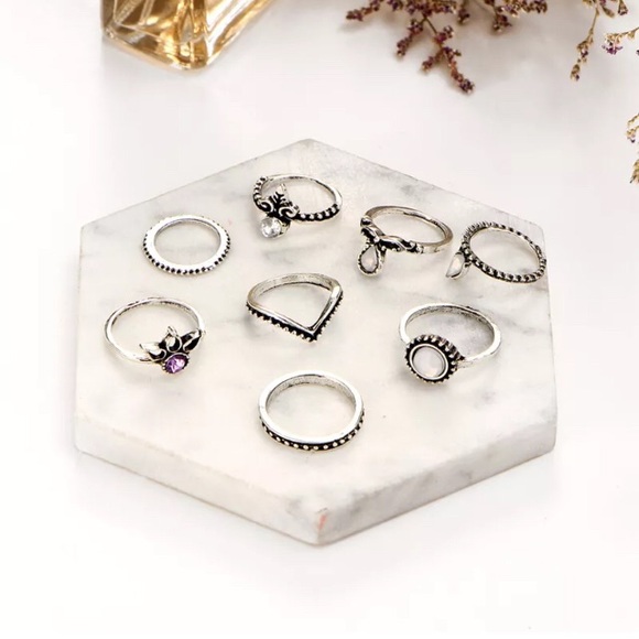 ❤️❤️❤️❤️❤️BOHO RING SET - Picture 3 of 5